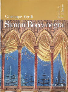 Simon Boccanegra-Partitura Full Score | Giuseppe Verdi