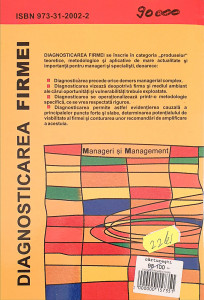 Diagnosticarea firmei | Ion Verboncu, Ion Popa