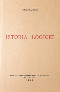 Istoria logicei | Nae Ionescu