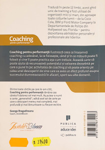 Coaching pentru performanta | John Whitmore