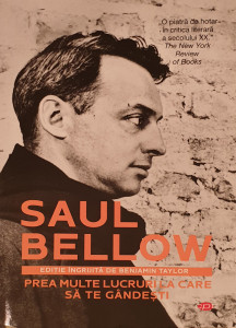 Prea multe lucruri la care sa te gandesti | Saul Bellow