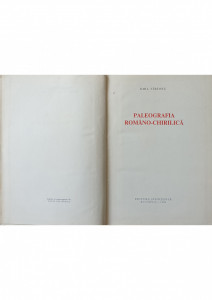 Paleografia romano-chirilica | Emil Virtosu