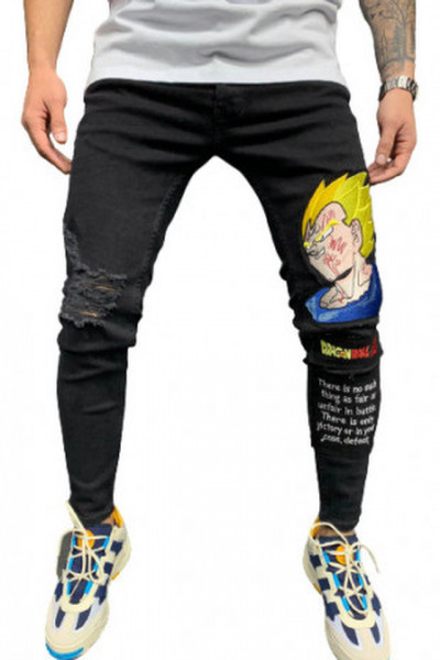 Blugi slim fit Dragon Ball Z cod : B5669
