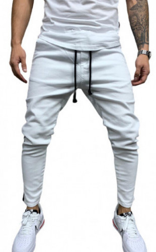 BLUGI SLIM FIT STRIPED WHITE COD B5541-1
