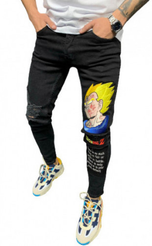 Blugi slim fit Dragon Ball Z cod : B5669