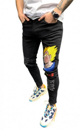 Blugi slim fit Dragon Ball Z cod : B5669