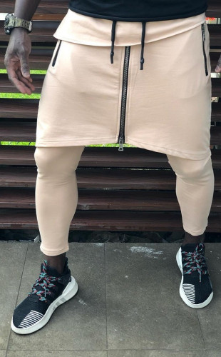 Pantaloni Trening crem