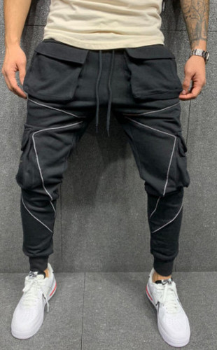 PANTALONI BUZUNARE FRONTALE BLACK COD BRS P 5218 BLACK