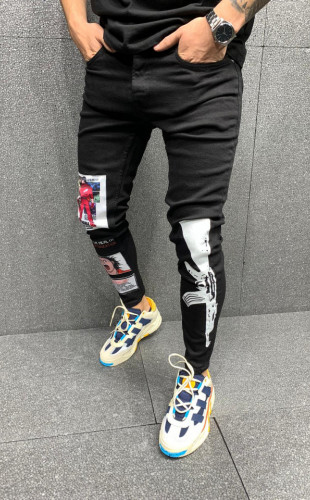 Blugi slim fit ak-47 cod B5673