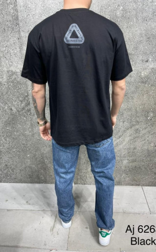 Tricou oversize provoche black aj-6263