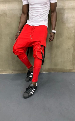 Pantaloni Trening Semi Tur Red