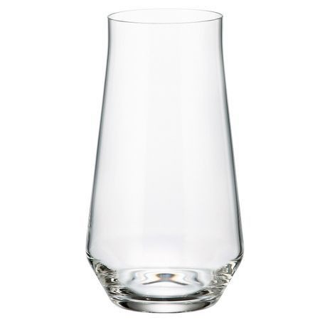 ALCA Set 6 pahare sticla cristalina Bohemia apa 480 ml