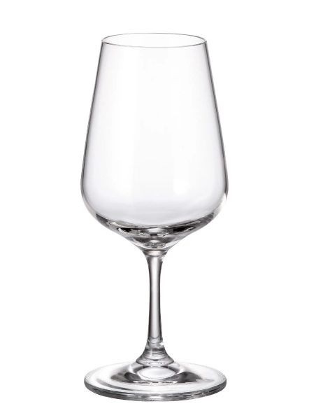 APUS Set 6 pahare sticla cristalina Bohemia vin 360 ml