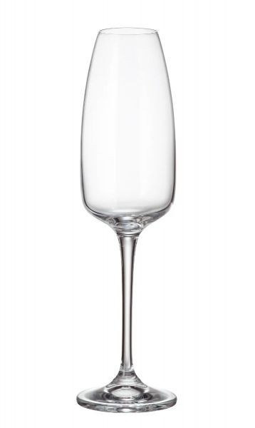 ANSER Set 6 pahare sticla cristalina sampanie 290 ml