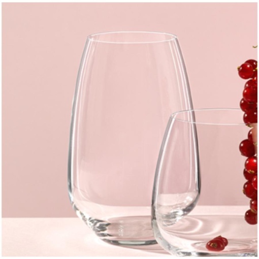 GISELLE Set 6 pahare sticla cristalina apa fara picior 450 ml