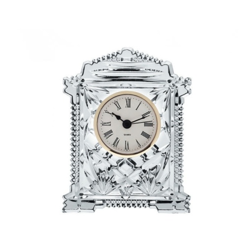 Ceas cristal 16 cm (cadran auriu)