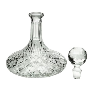 ANGELA Decantor cristal Bohemia vin 950 ml - Img 2