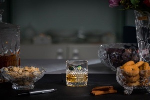 ANGELA/MADISON Set 6 pahare cristal Bohemia whisky 140 ml - Img 1