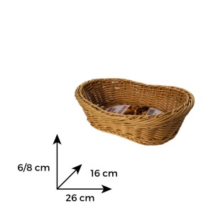 BACODA Cos paine/fructe 26*16*6/8 cm (BBK 15) - Img 2