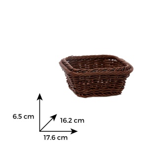 BACODA Cos paine/fructe patrat 17.6*16.2*6.5 cm (BBK 18) - Img 2