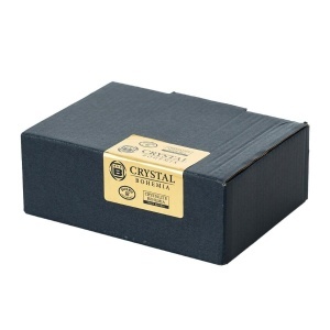 Ceas Cristal Bohemia (cadran auriu) 11.5 cm (77237-36215-115) - CUTIE
