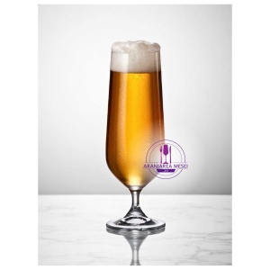COLUMBA Set 6 pahare sticla cristalina bere 470 ml - Img 1