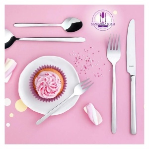 CUTE Set tacamuri inox 18/10 - 6 persoane (30 piese)