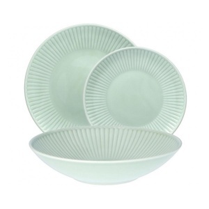 DALIA PISTACHIO - Serviciu de masa portelan (6 persoane - 18 piese)
