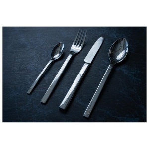 GIRONA Set tacamuri inox 18/0 - 6 persoane (24 piese) - Img 3