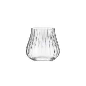 LIMOSA OPTIC Set 6 pahare sticla cristalina Bohemia whisky 340 ml - Img 2