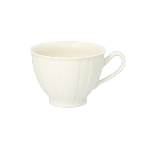 OCTAVIA VANILLA - Serviciu de ceai/cafea portelan (6 persoane - 12 piese) (OVSC-12) 