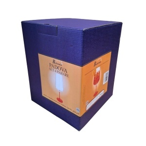 PADOVA Set 4 pahare sticla cristalina Bohemia Italianl (Spritz450) - CUTIE