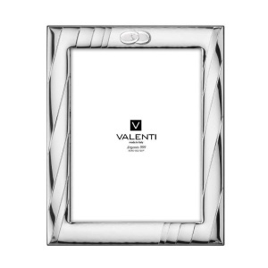 Rama Foto Argint "ROMA" 20x25 cm - verighete cadou Nunta (51076-6L)