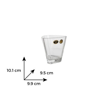 Set 6 pahare cristal Bohemia whisky 270 ml (58808) - Img 4