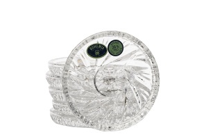 Set 6 piese suport cristal Bohemia pahare