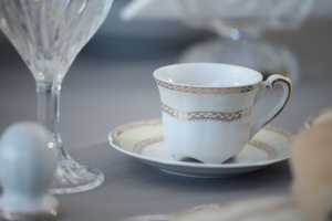 SOPHIA Serviciu cafea portelan 6 persoane 100 ml - Img 2