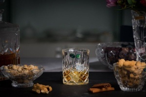 ANGELA Set 6 pahare cristal Bohemia whisky 320 ml - Img 3