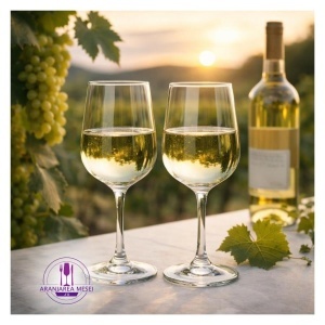 APUS Set 6 pahare sticla cristalina Bohemia vin 250 ml - Img 6