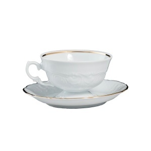CLARA Serviciu ceai/cafea portelan 6 persoane 250 ml - Img 2
