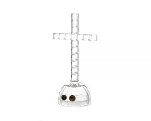 Cruce cristal Bohemia 21.5 cm - Img 2