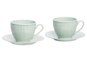 DALIA PISTACHIO Serviciu ceai/cafea portelan 6 persoane 250 ml - Img 2