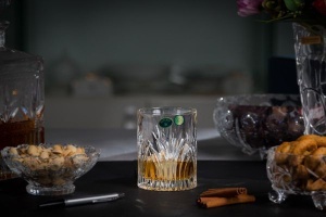 ELISE Set 6 pahare cristal Bohemia whisky 320 ml - Img 4