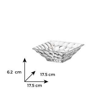 MARBLE - Bol sticla cristalina Bohemia 17.5 cm (6KG59-99W24-175)