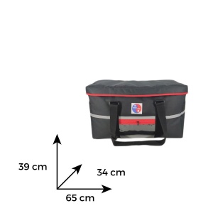 PROFESSIONAL Geanta termoizolanta livrare cutii meniuri 65*34*39 cm - Img 7
