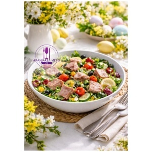 SOFIA WHITE Bol portelan salata 26 cm