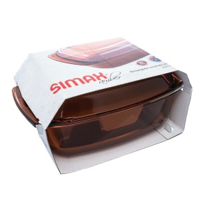 AMBER Vas sticla termorezistenta 3.5 l cu capac 1.6 l - Img 3