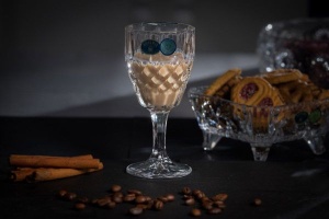 ANGELA Set 6 pahare cristal Bohemia lichior 100 ml - Img 3