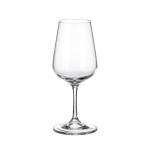 APUS Set 6 pahare sticla cristalina Bohemia vin 250 ml - Img 3