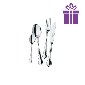 CHIPPENDALE Set tacamuri inox 18/10 - 12 persoane (72 piese) - Img 3