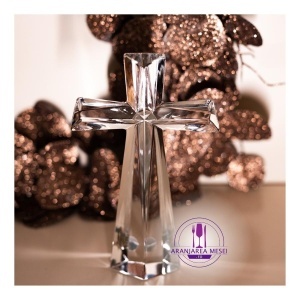 Cruce cristal Bohemia 19 cm